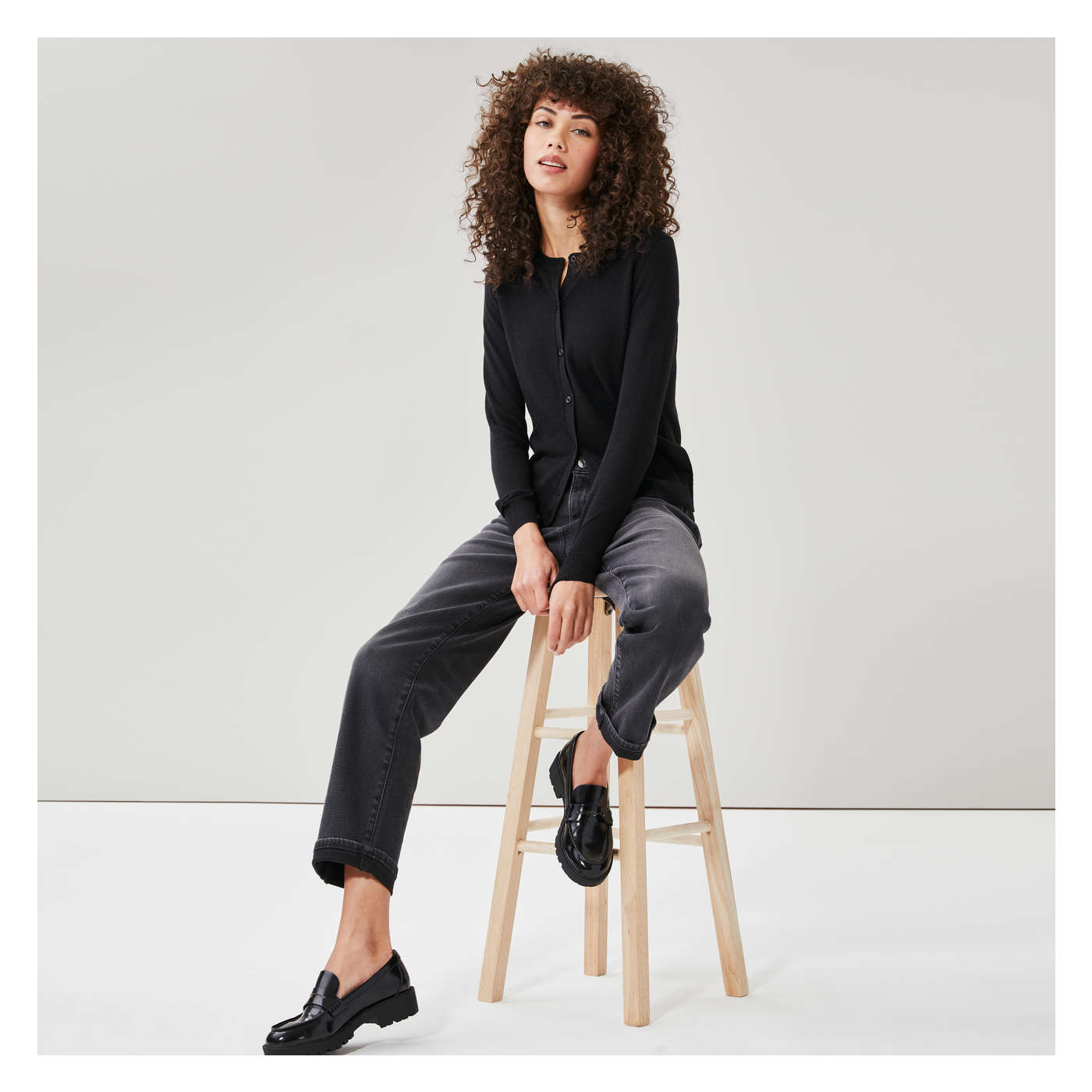 Jm fleurette hot sale black cardigan